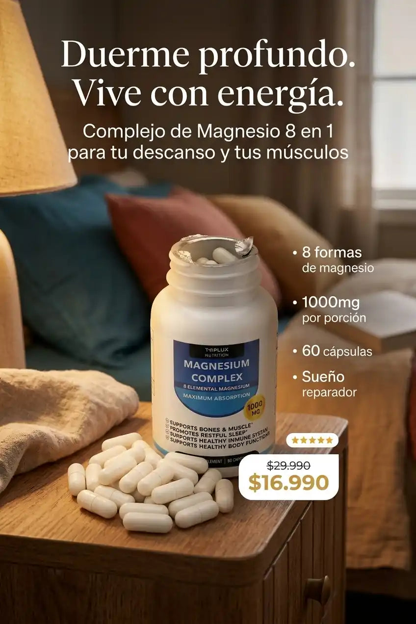 Descansa Bien - Complejo de Magnesio 8en1